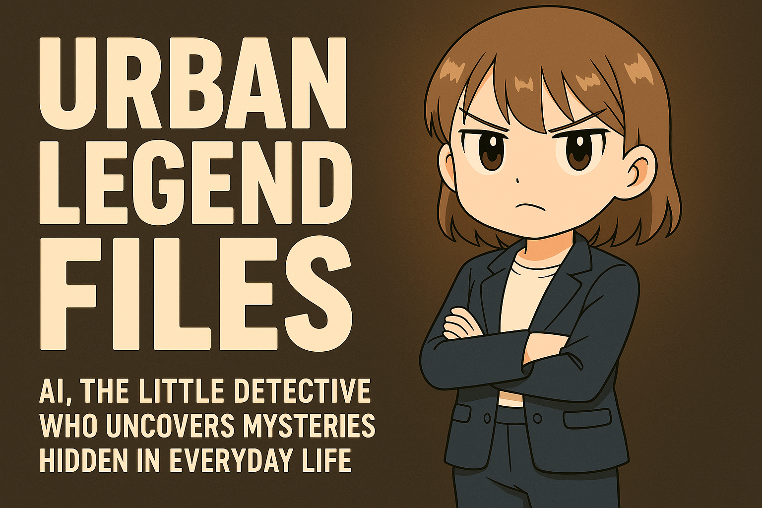 探偵あいの都市伝説ファイル｜小さな名探偵が暴く“日常に潜む謎と真実”