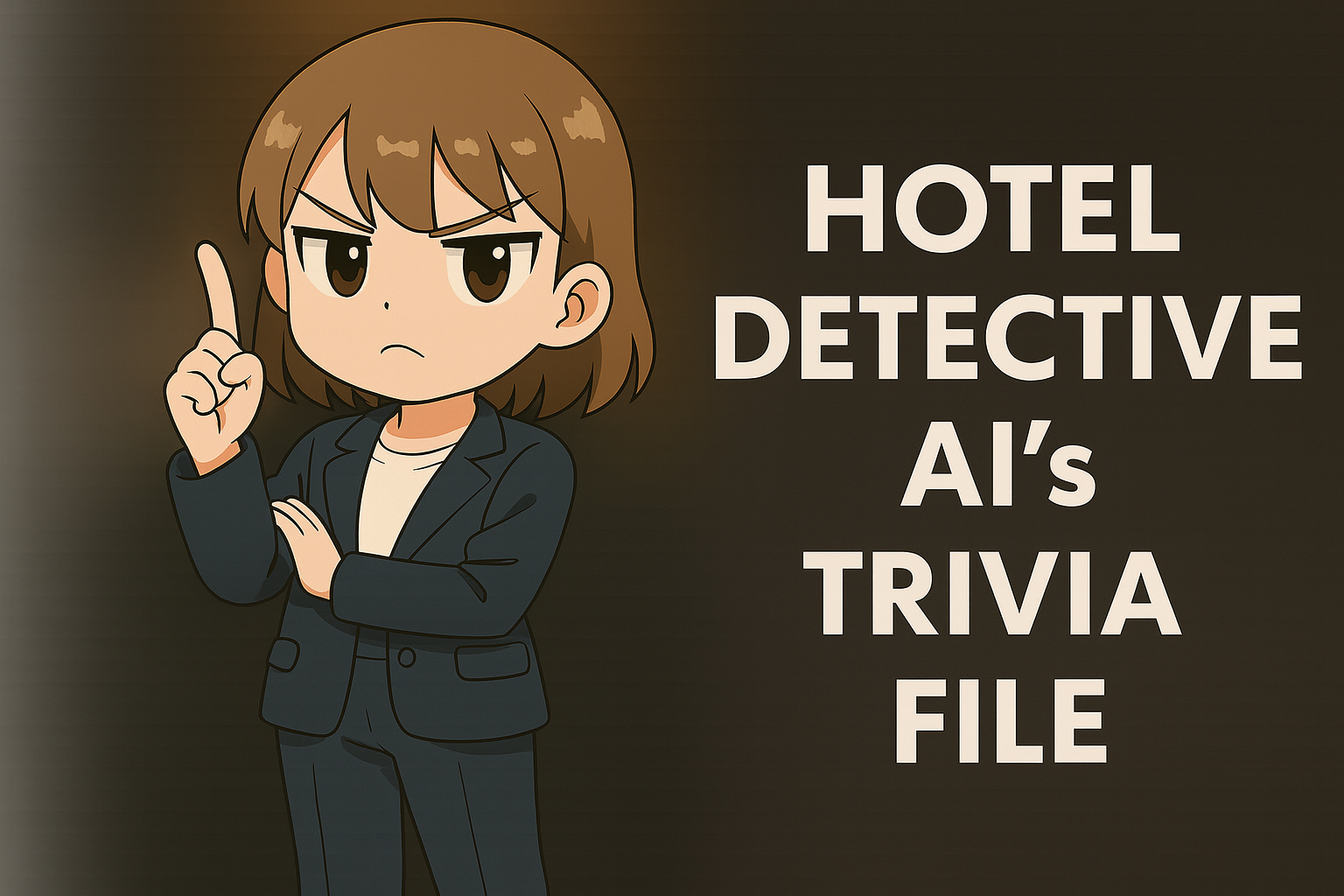 【ホテル探偵あいのトリビア事件簿】宿泊の裏側・謎・お得情報を解き明かす！